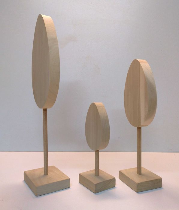 Jajko Wielkanocne 40cm Pisanka drewniana 3szt