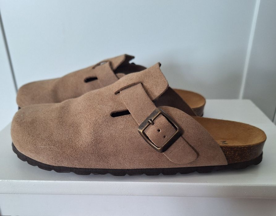 Mule Mango r.40 kolor camel/beż