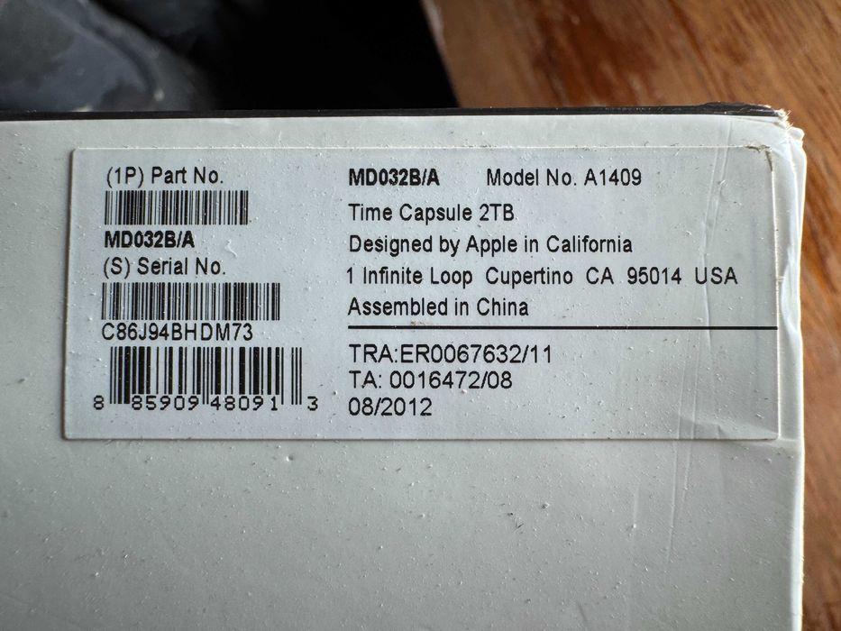 Apple Time Capsule 2TB
