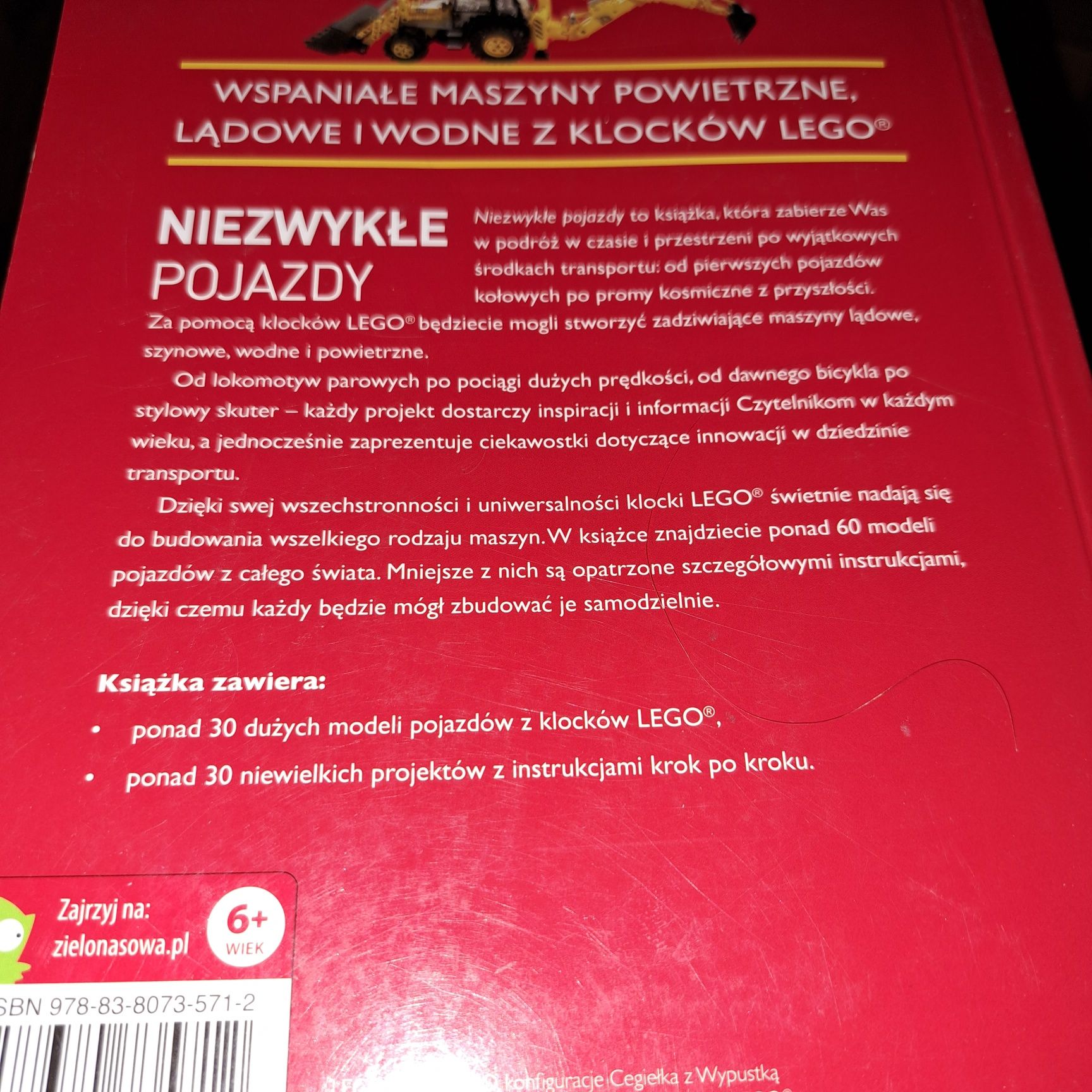 Niezwykłe pojazdy lego