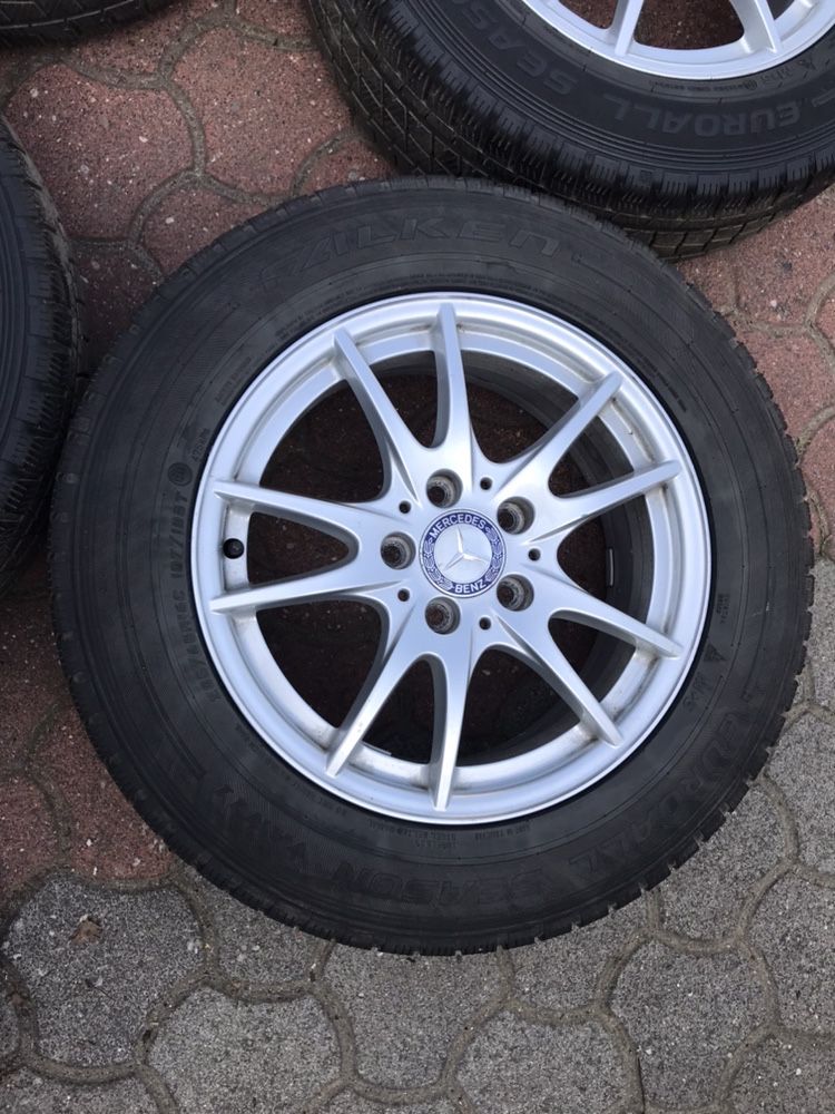 Koła Felgi Mercedes vito v - klasa 16 cali 5x112 opony zimowe zima