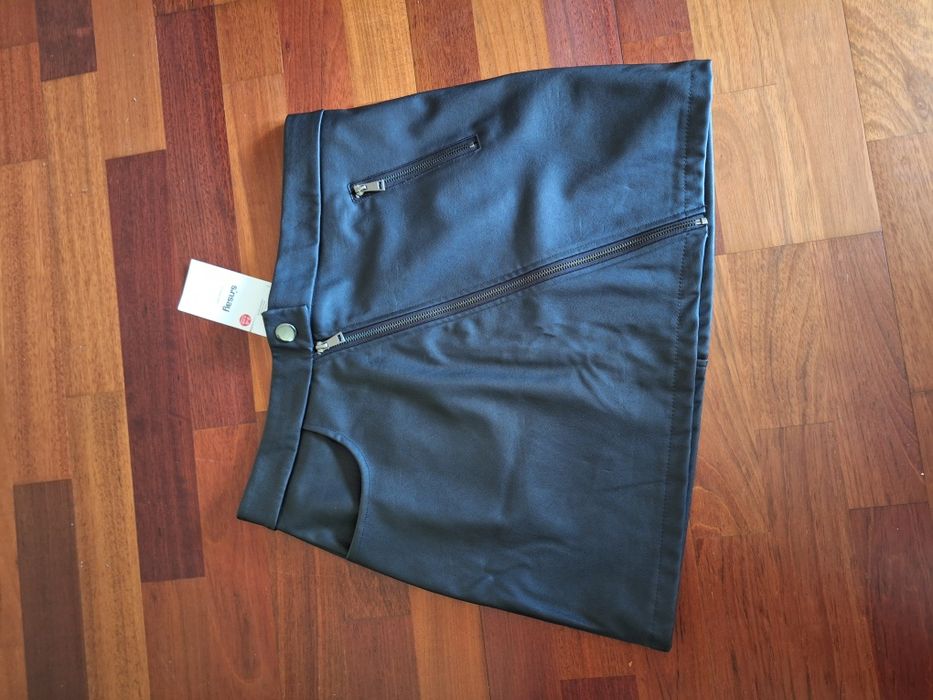 Spódnica mini Sinsay nowa ekoskóra r. L