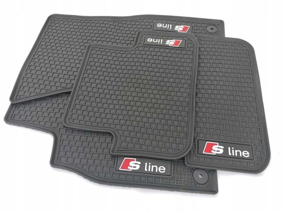 Dywaniki Gumowe -Audi A4 B8, 07-2016 s-line