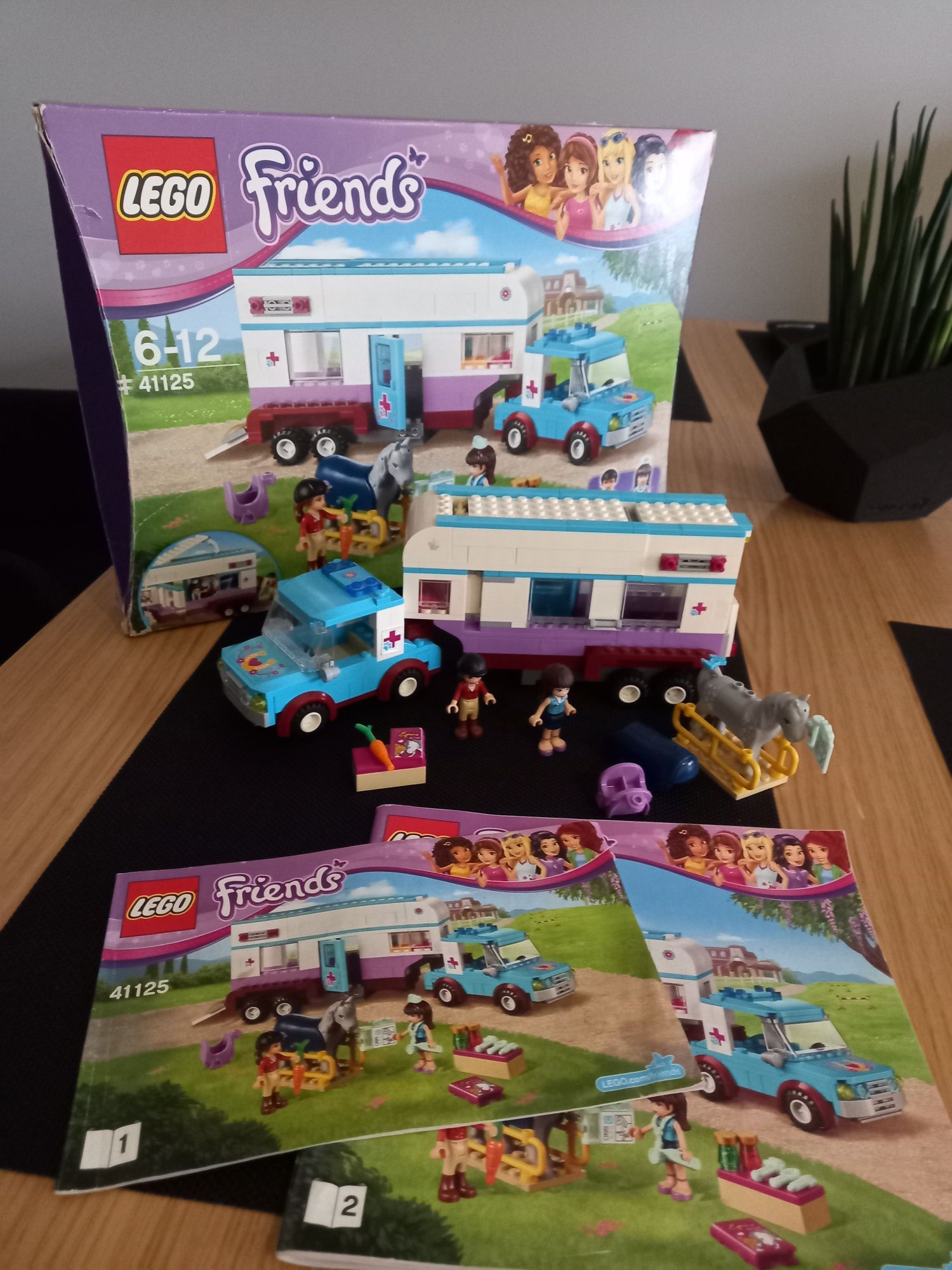 Lego friends 41125 przyczepa weterynaryjna