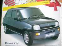 RENAULT 5 '82 * prospekt 16 stron, duży format, również GORDINI TURBO