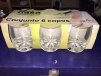 6 copos de caipirinha novos