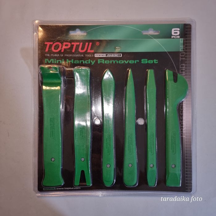 Съемники клипс обшивок облицовок Toptul JTC