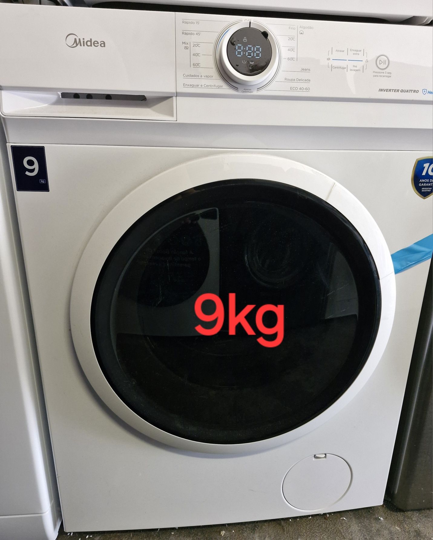 Máquina de lavar roupa midea 9kg