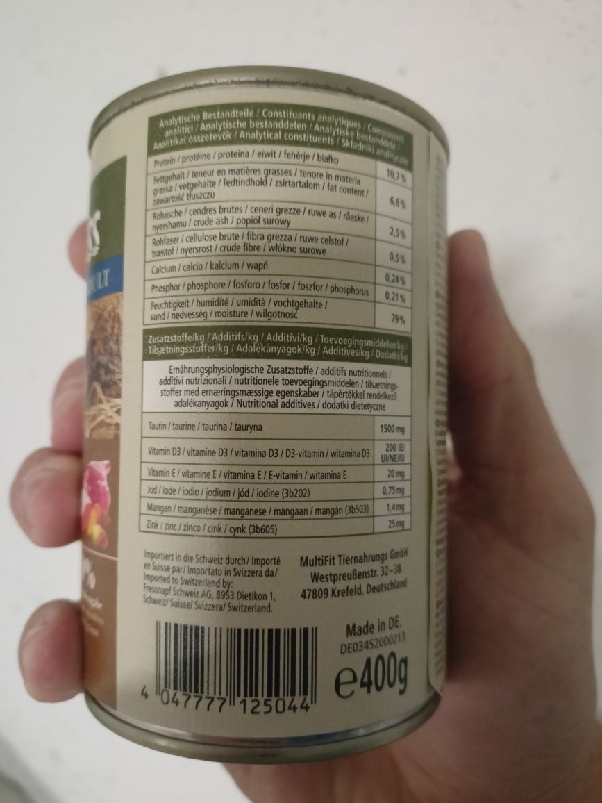 Kocia karma mokra Wildernes Wideo Savannah 400 g 6szt.