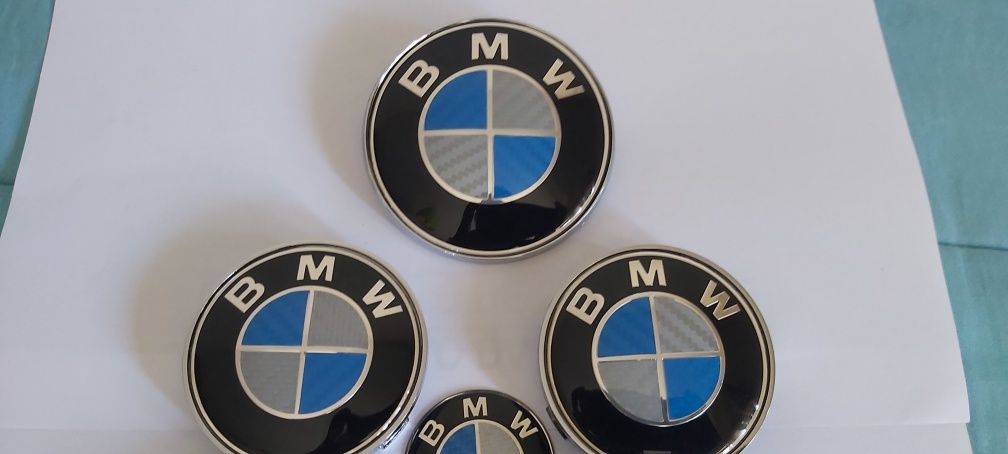 Conjunto de simbolos BMW com encaixe