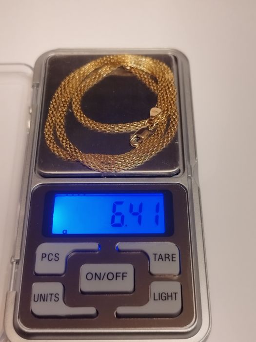 Łańcuszek i bransoletka 585 złoto 14 k