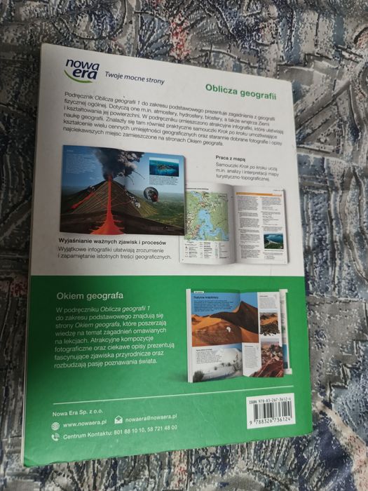 Podręcznik oblicza geografii zakres podstawowy klasa 1 nowa era