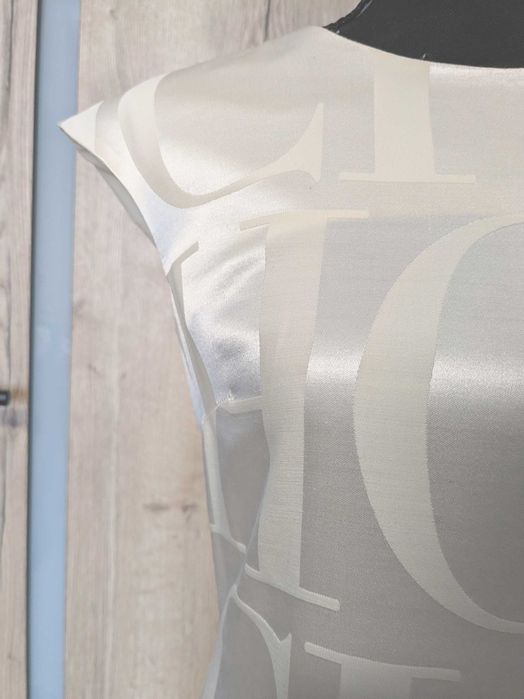 Sukienka kremowa 36 / S