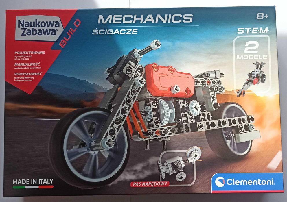 Klocki clementoni ścigacze