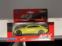 BMW M4 metal die cast sth th Welly Mpower pakiet pull back supercar