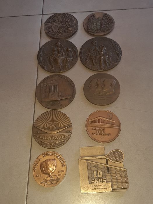 Lote de Antigas  Medalhas