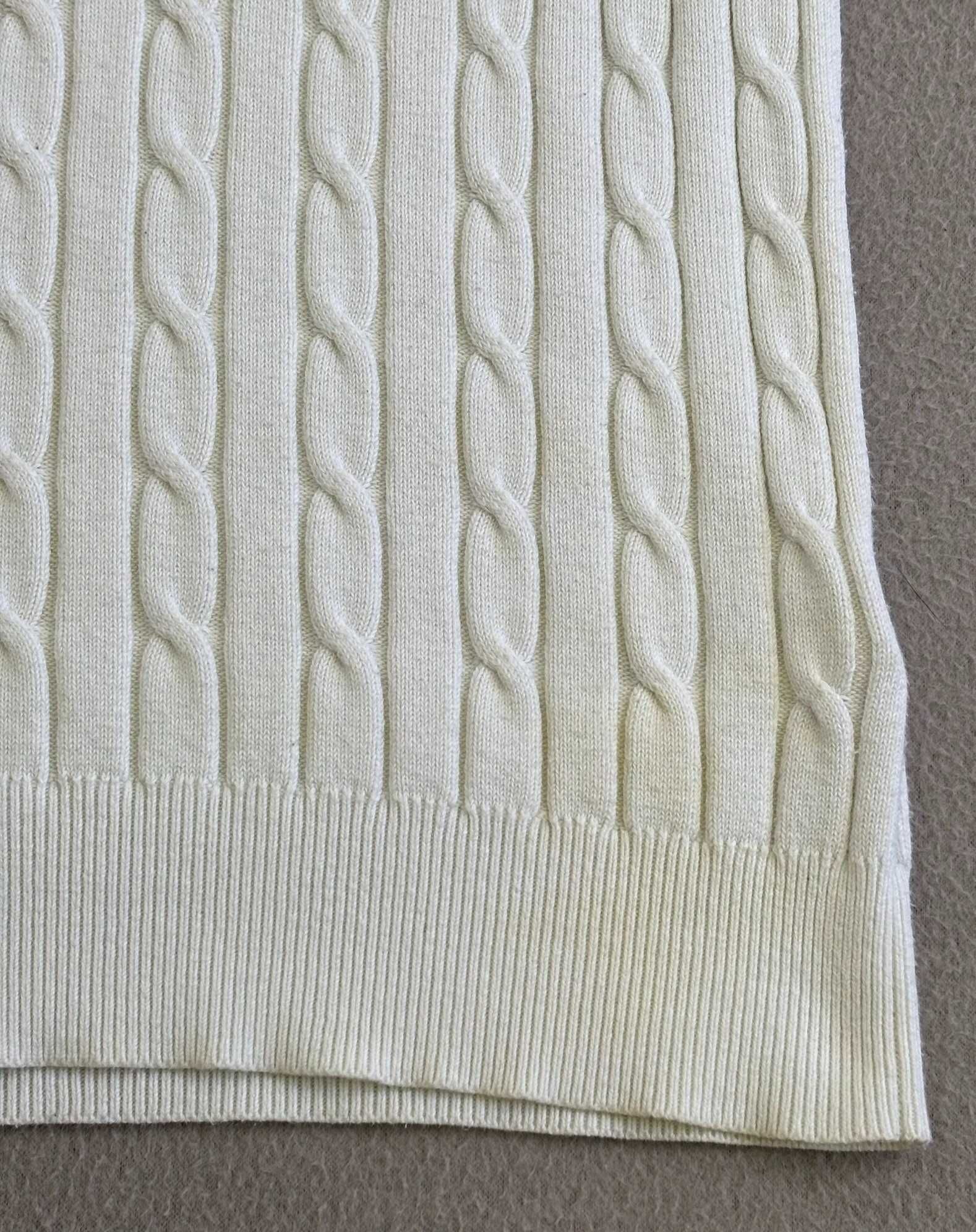 Sweter warkocz Gant roz. S