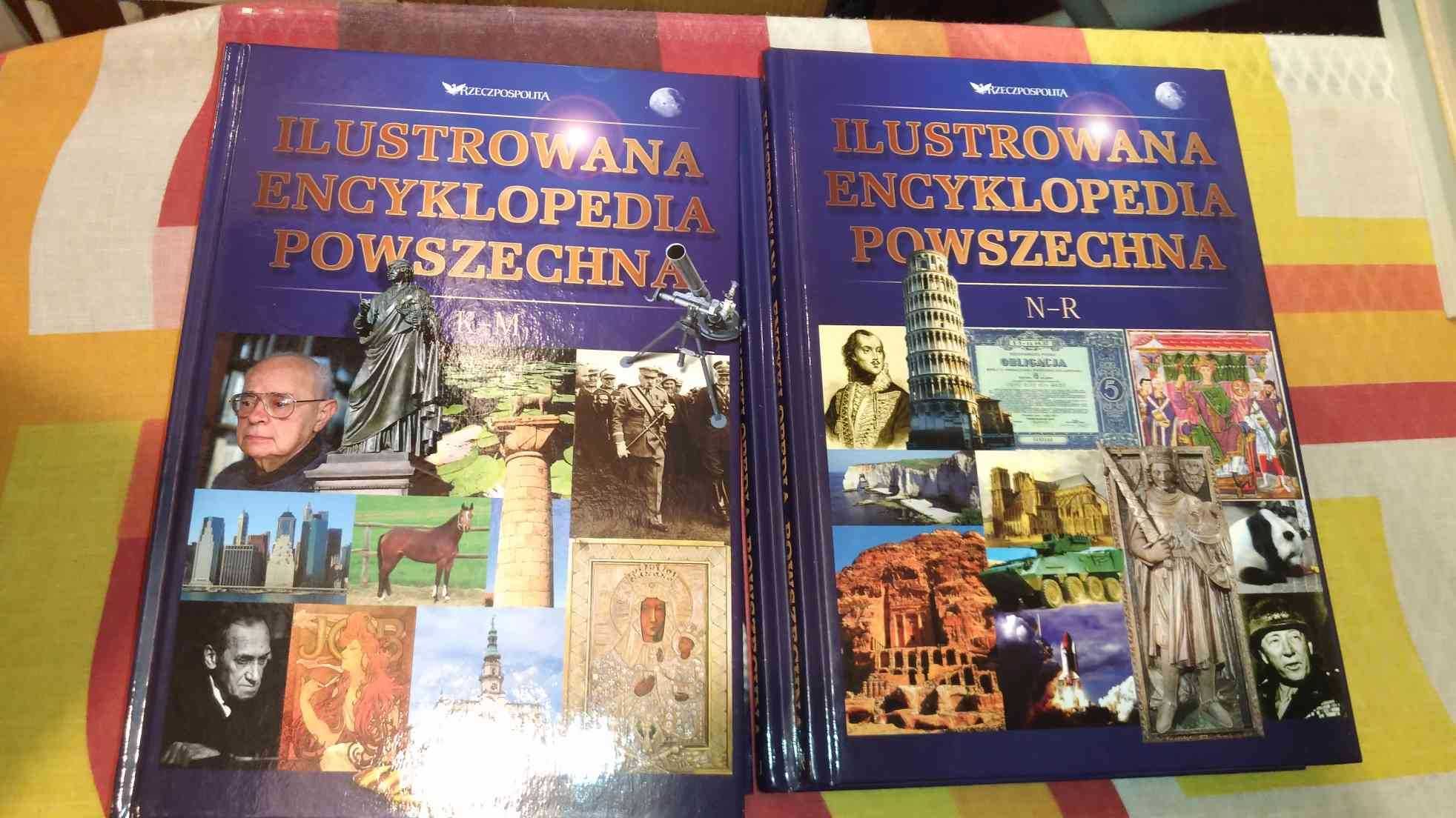 Ilustrowana encyklopedia powszechna tomy 1 - 5