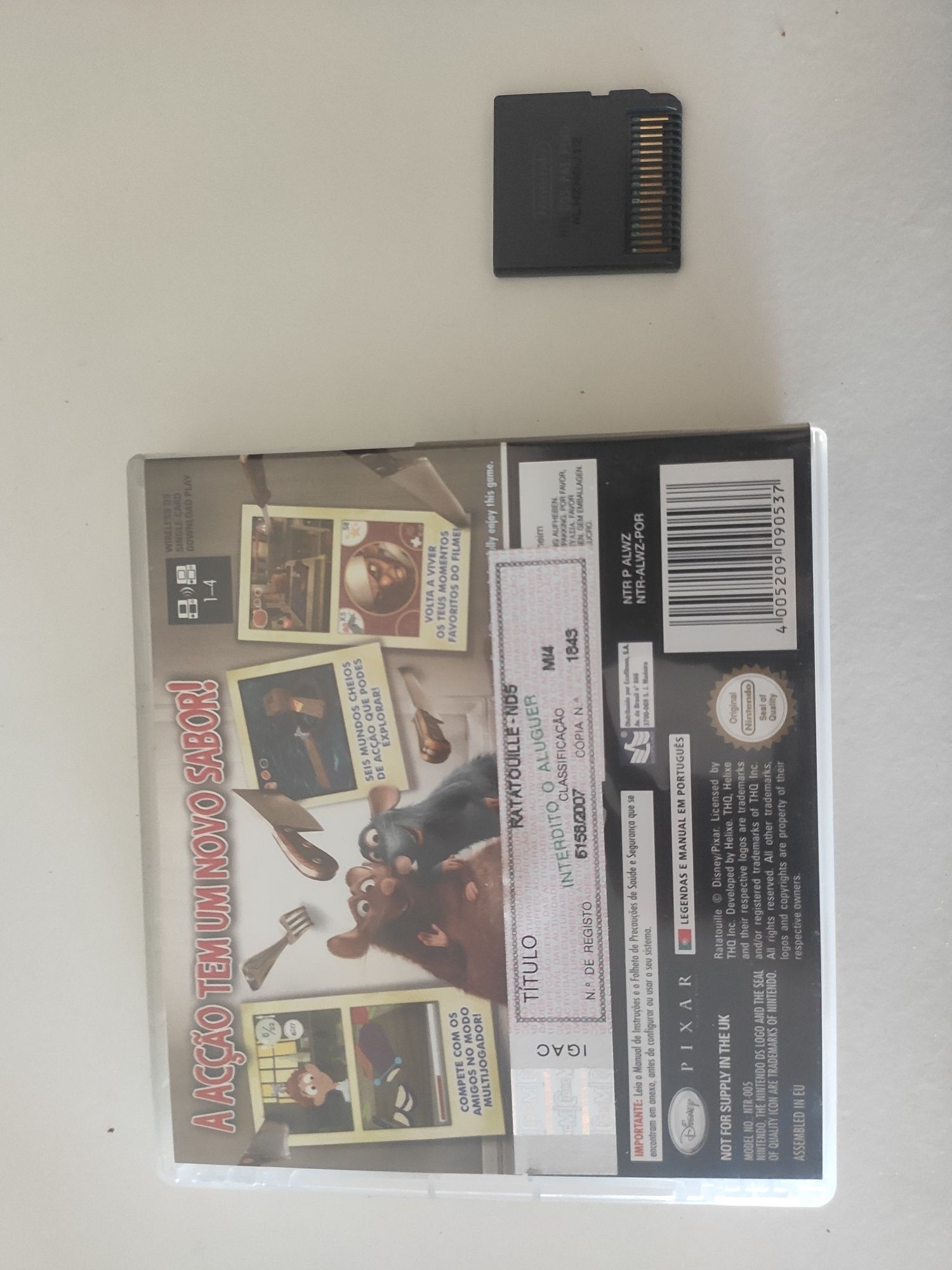 Jogo Ratatui Nitendo ds