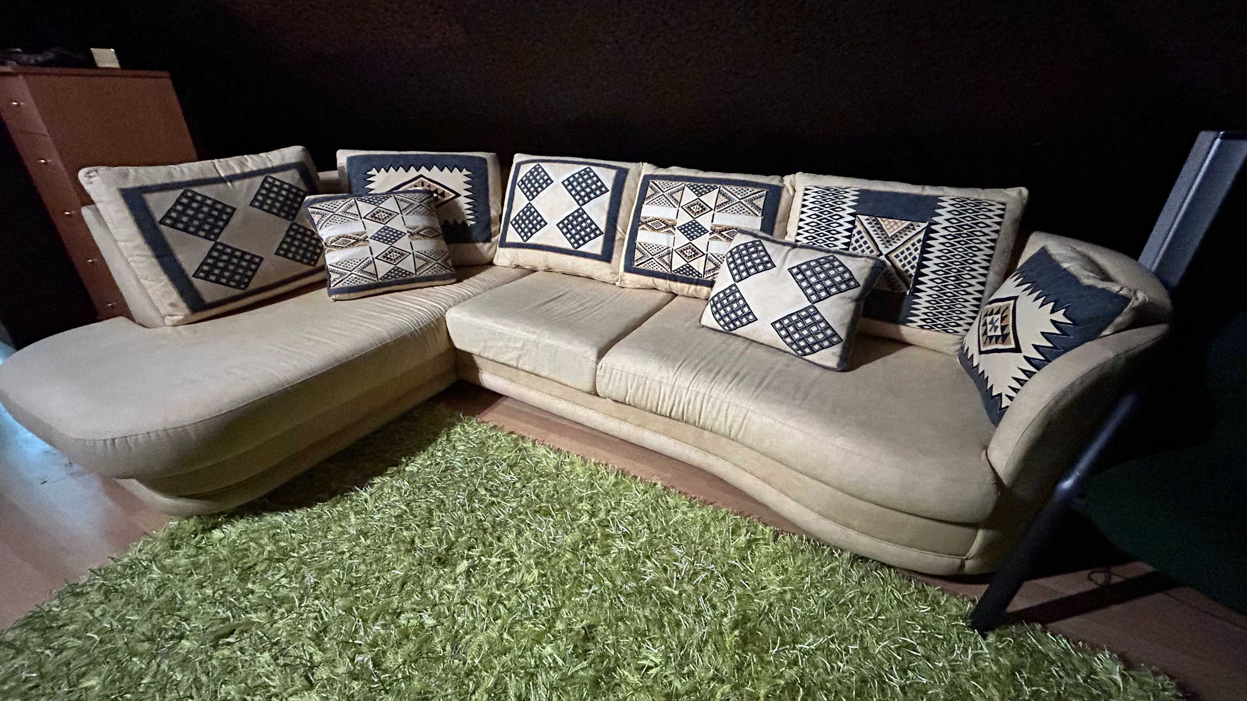 Sofá com chaise longue (Urgente)