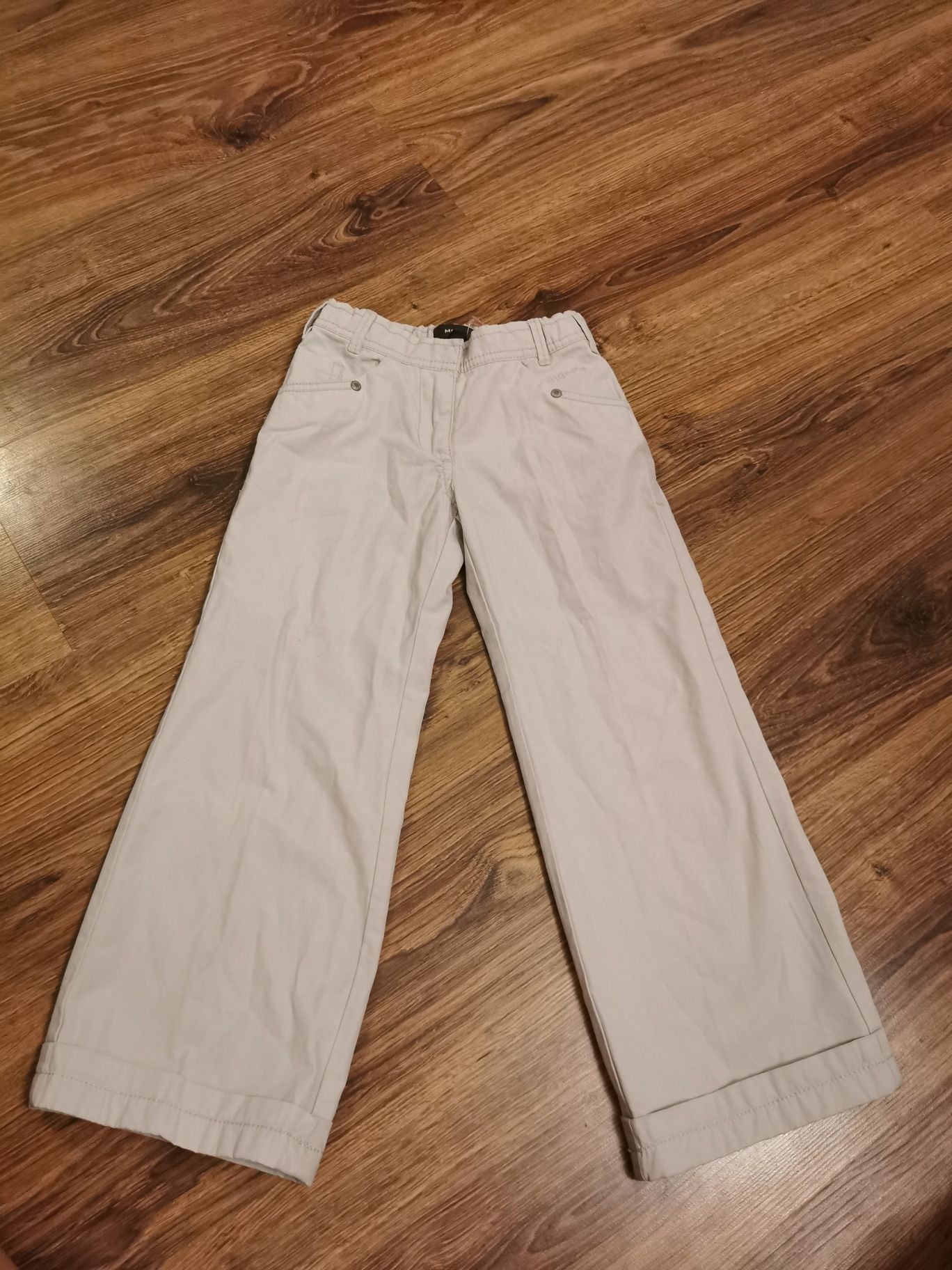 Nowe szare dziewczęce spodnie Mexx rozmiar 116