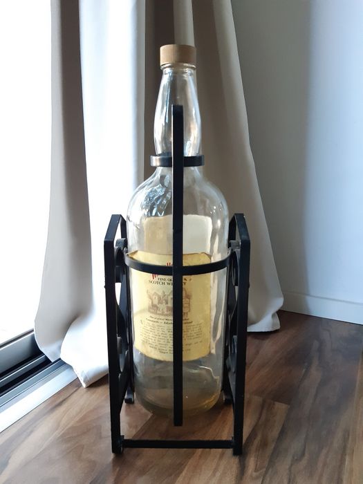 Garrafa de vidro grande 4,5L