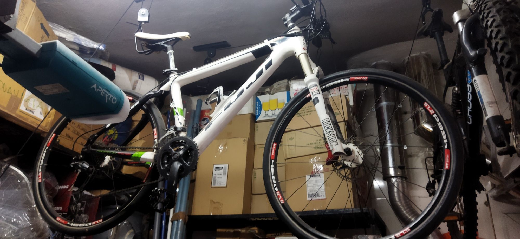 Bicicleta em carbono