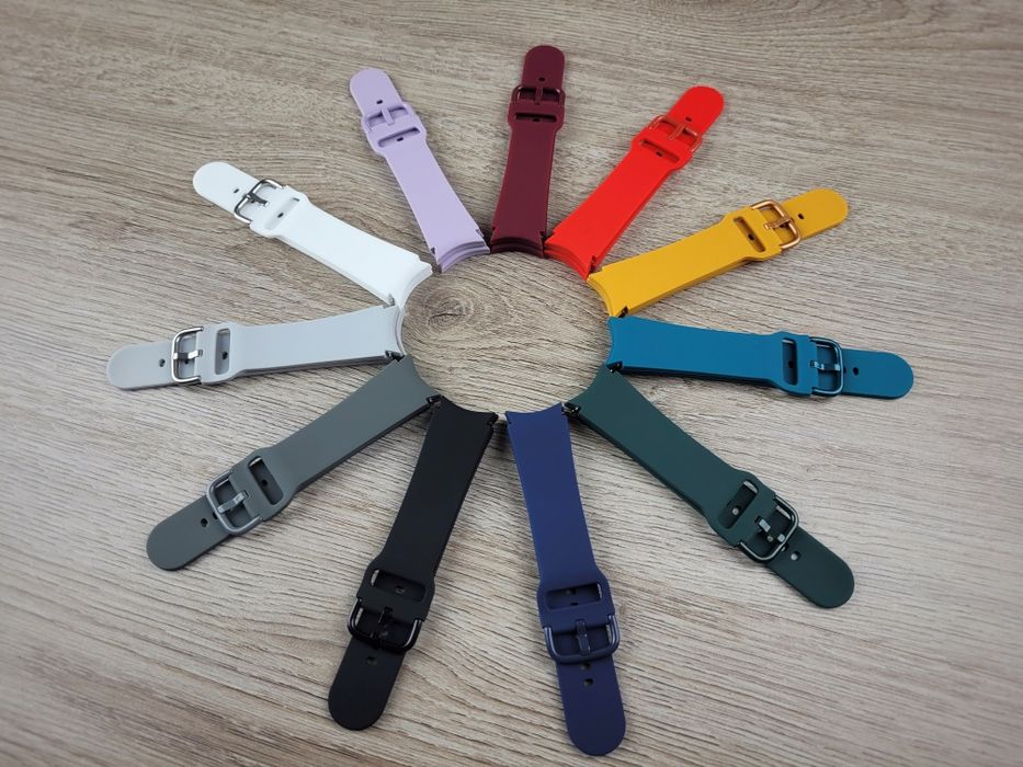 • БЕЗ ЗАЗОРІВ • Силіконовий ремінець Galaxy Watch 4/5/6/7 Sport Band