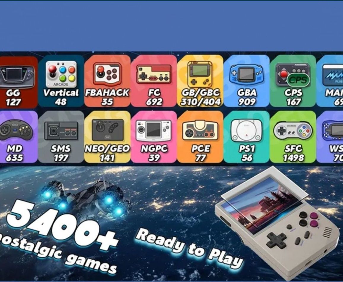 Nowa konsola R36s ps1, psp, nintendo +15000 gier gier