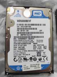 HDD_500Gb/ WD 2.5" тестований, для ноута