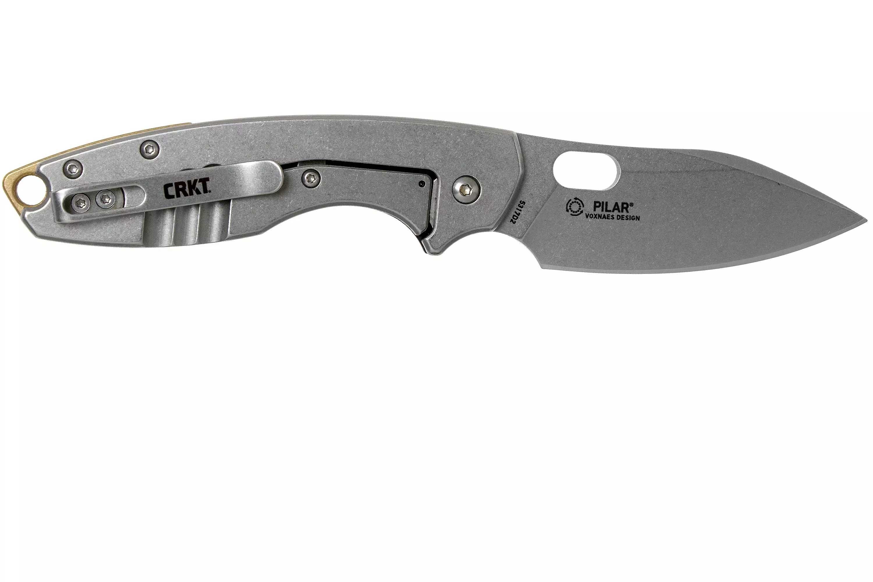 Ніж складаний CRKT Pilar 3, 4 (D2, frame-lock)