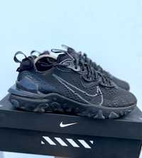 Nike react vision кроссовки оригинал 42 размер черные