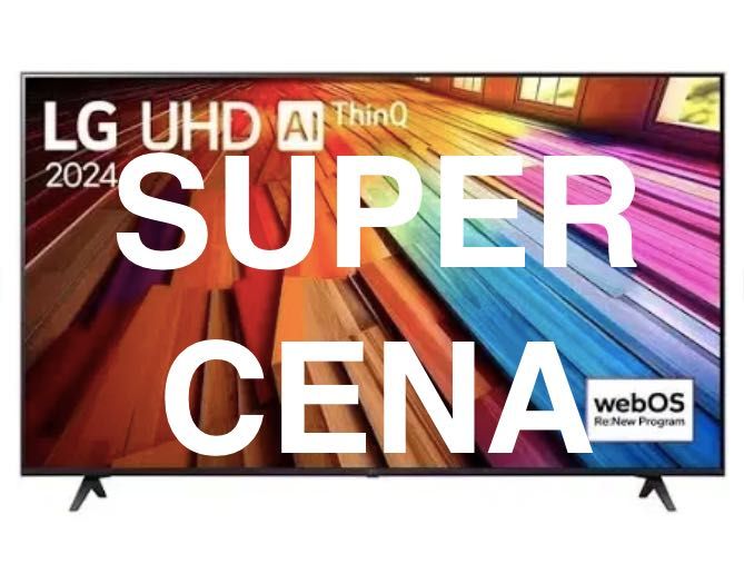Telewizor led Lg 55UT80003la New 2024r 4k Smart Hdr wifi Dolby Digital