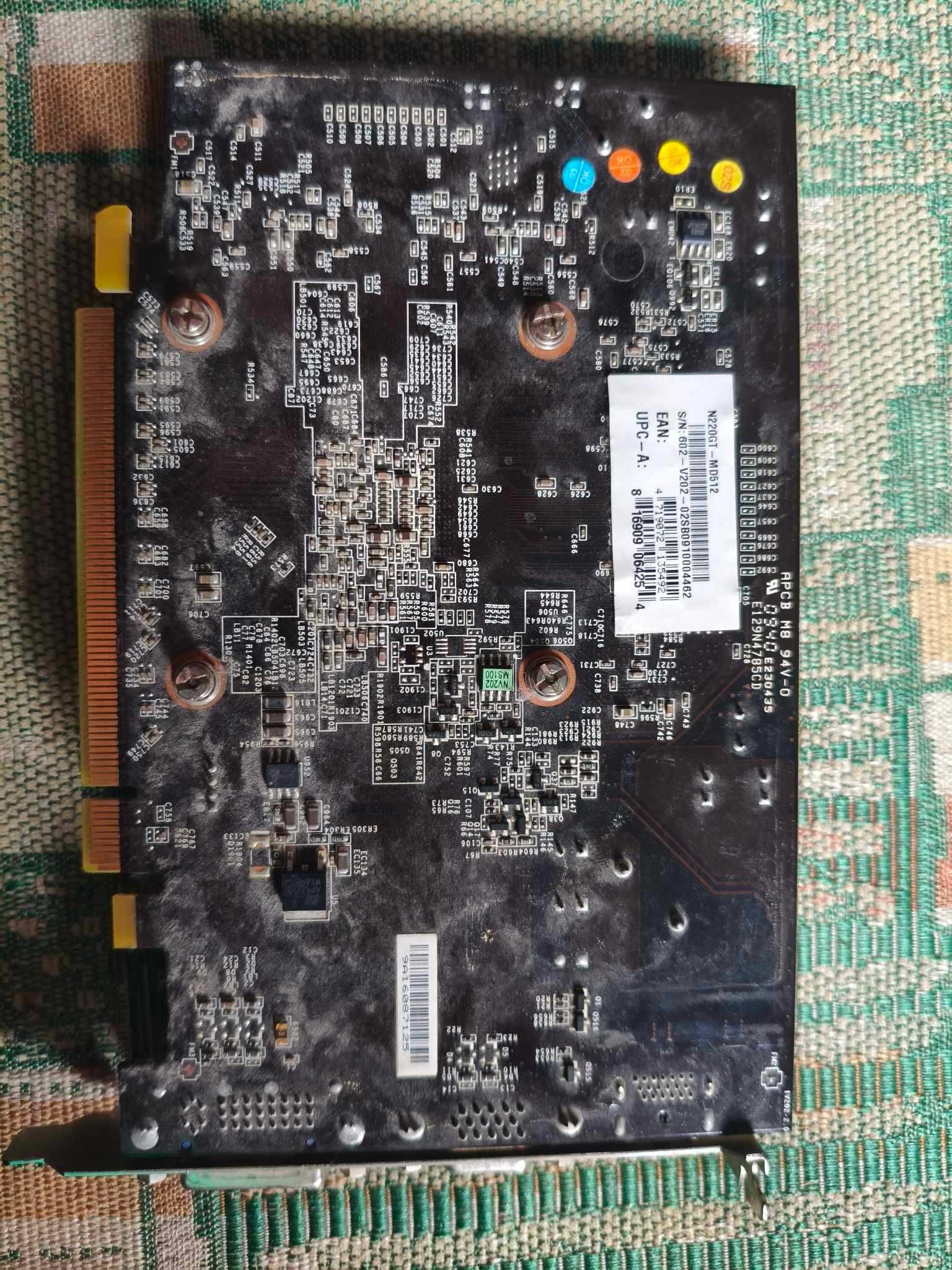 Karta graficzna MSI GT220 z CUDA 512MB DDR2 128bit (N220GT-MD512)