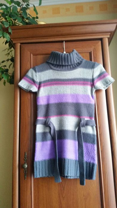 Kamizelka z golfem bezrękawnik rozm.146