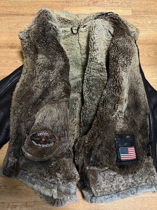 Мужская дубленка / дублянка с историей — удобная и тёплая