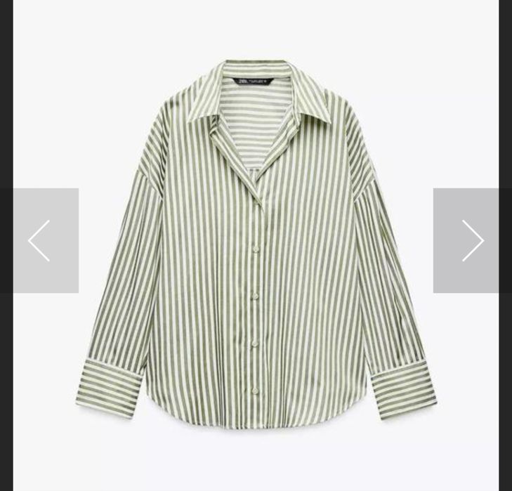 Сорочка zara розмір S