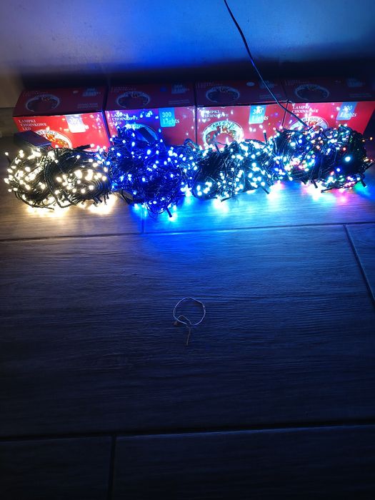 Światełka na choinkę Lampki Choinkowe 500Led 34m