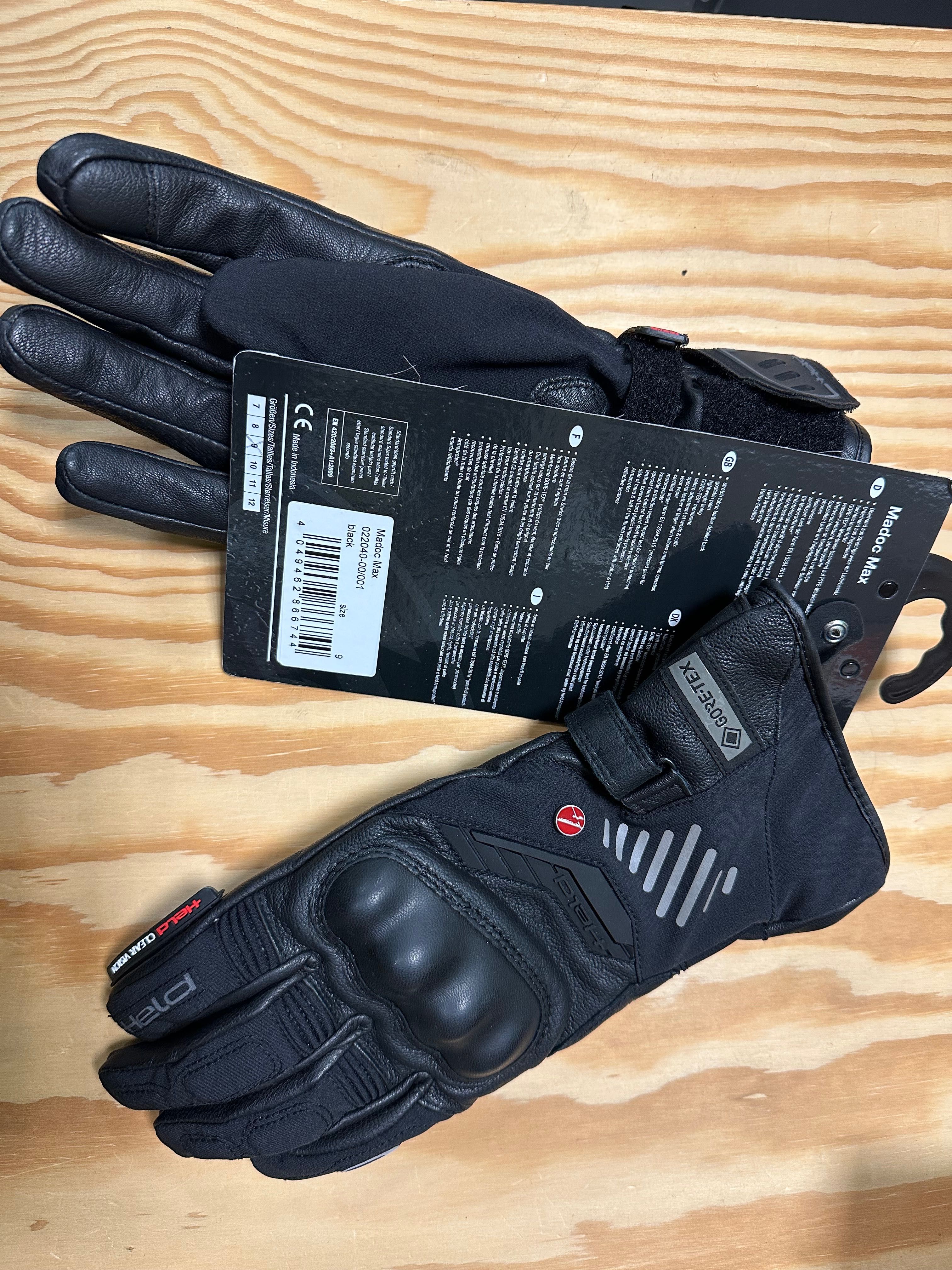 Rękawice Motocyklowe Held Madoc Max Gore-Tex