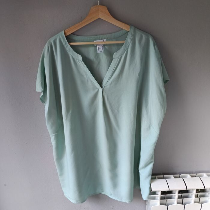 Collection L 54 7XL elegancka koszula damska wiskoza do biura casual