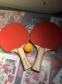 raquetes de ping pong 2 estrelas