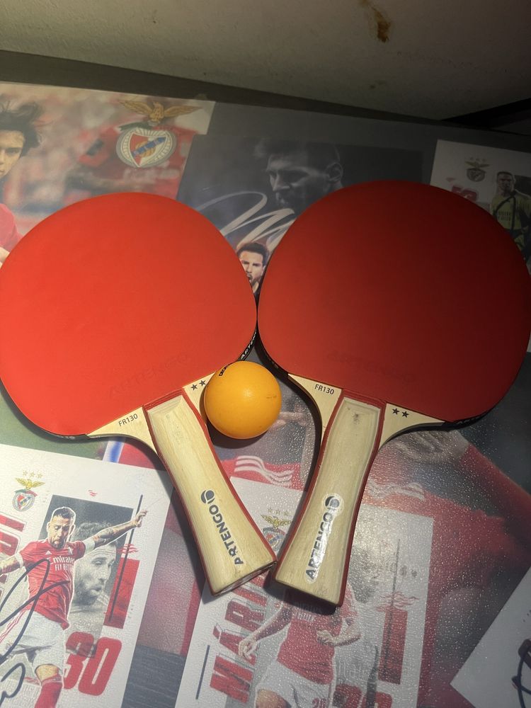 raquetes de ping pong 2 estrelas