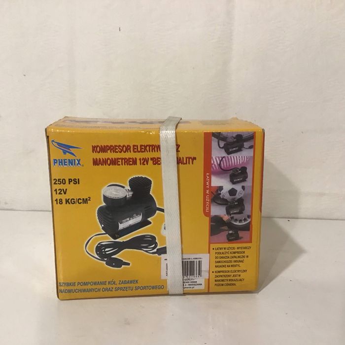 Kompresor elektrycznyNowy  12V kół zabawek materacy orginalnie zapakow