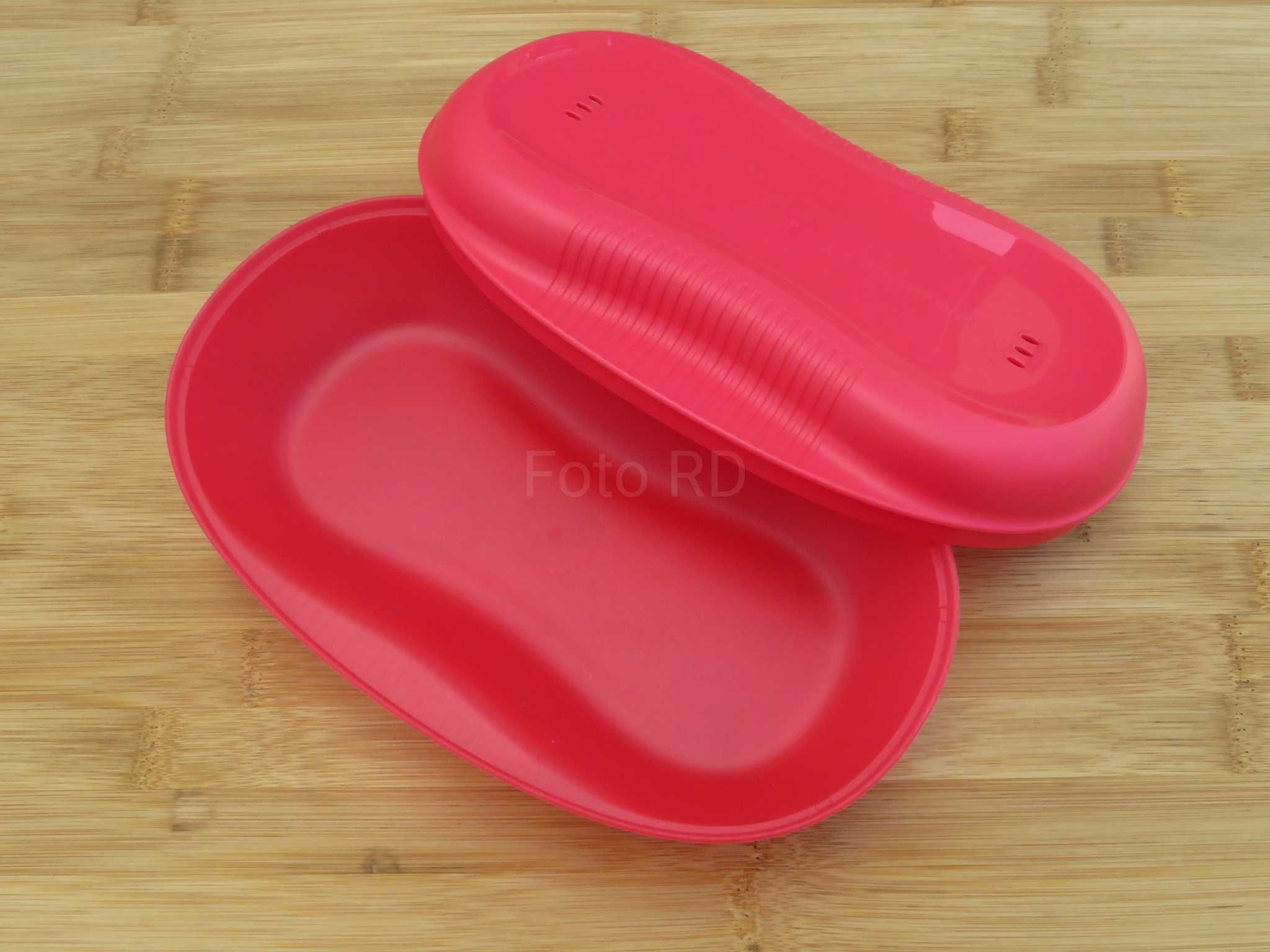 Tupperware MicroDelícia Oval Rosa Nova