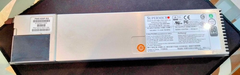 Fonte de Alimentação Supermicro PWS-920P-SQ64738884942977120