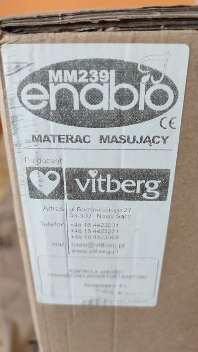Materac masujący Enabio MM239