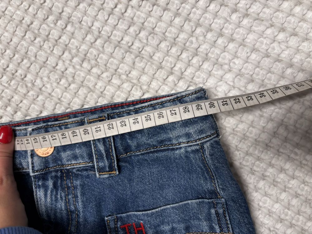 Tommy hilfiger spódniczka jeansowa mini modna 116 6l