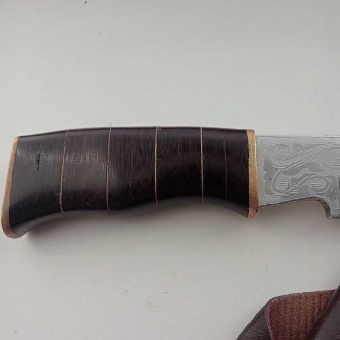 Нож сделанный умельцами ИТК. Ручная работа.