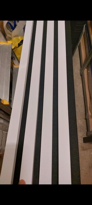 Sprzedam lamele białe na filcu