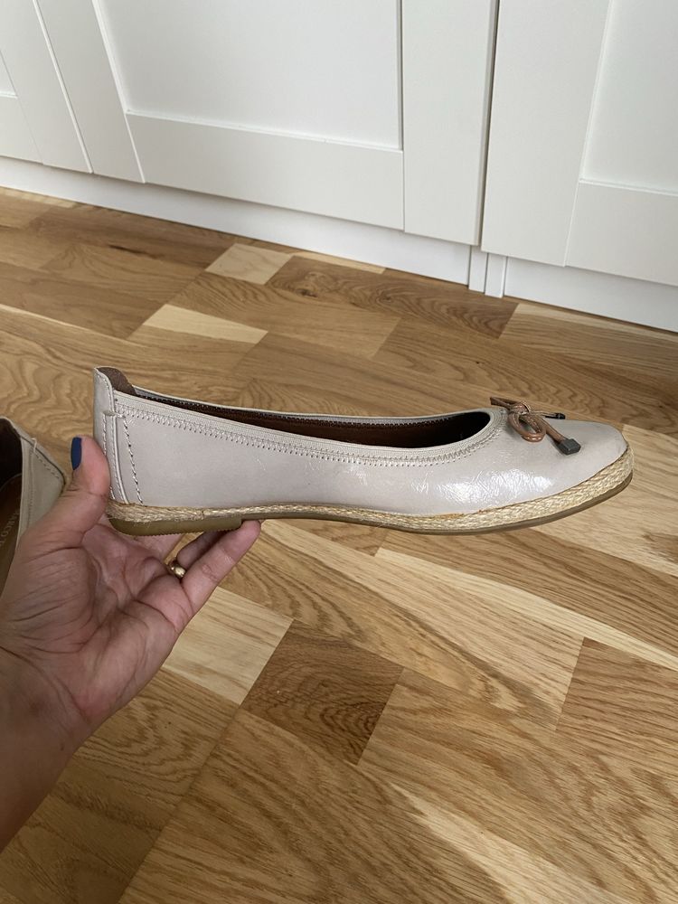 Marco Tozzi r. 38 baleriny espadryle